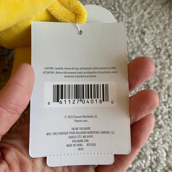 Hallmark Better Together Peanuts Snoopy & Woodstock Magnetic Plush NEW Toys - Picture 5 of 17